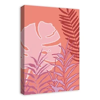 Jungle Leaves Canvas Wall Art