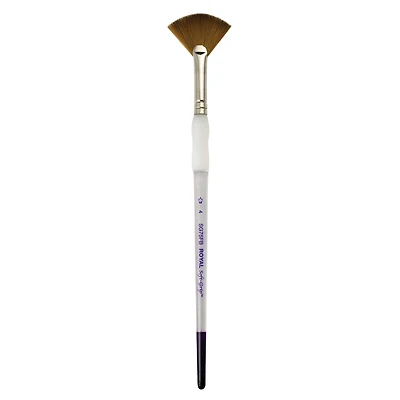 Royal & Langnickel® Soft-Grip™ Synthetic Sable Standard Handle Fan Brush