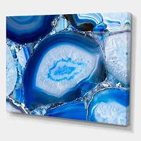 Designart - Blue Agate Geode