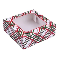 Plaid Cookie Treat Boxes, 4ct. by Makery™