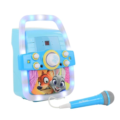 Zootopia Flashing Light Karaoke Machine