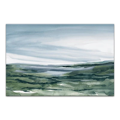 Abstracted Landscape 18" x 12' Canvas Wall Art