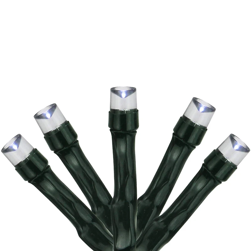 200ct. Cool White LED Solar Powered String Lights