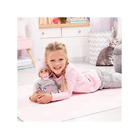 Bayer Design 15" First Words Baby Doll in Gray Snail Outfit