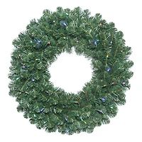 20" Pre-Lit Oregon Fir Artificial Christmas Wreath