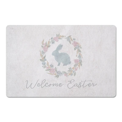 Easter Wreath KAM 27" x 18" Floor Mat