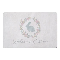 Easter Wreath KAM 27" x 18" Floor Mat