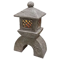 Design Toscano 16.5" Japanese Pagoda Illuminated Lantern Statue