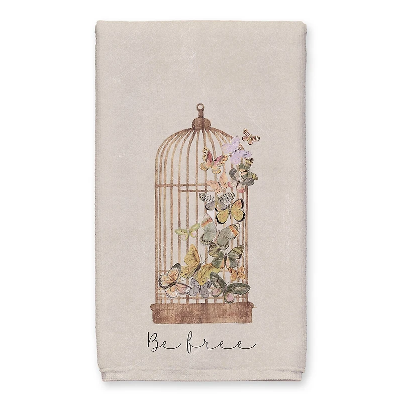 Butterfly Birdcage 16" x 25" Towel Set