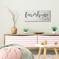 Stupell Industries Farmhouse-ish Canvas Wall Art