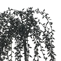 15" Black Hanging Leaves Pick by Ashland®