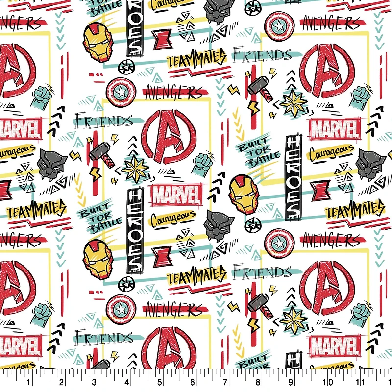 Marvel® Avengers Hero Cotton Fabric