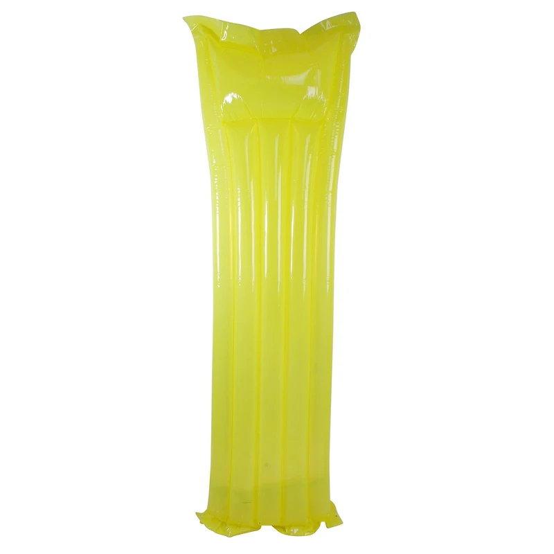 6ft. Inflatable Yellow Swimming Pool Air Mattress Float