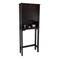 Organize It All Ambassador Espresso Over the Toilet Space Saver