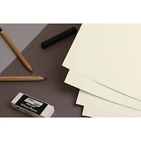 Pro Art® Wire-Bound Sketchbook with Canvas Cover, 9" x 12"
