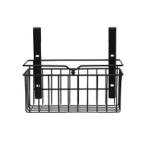 Household Essentials Over the Door Metal Basket