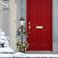 6 Pack: 4ft. Pre-Lit Christmas Lamp Post