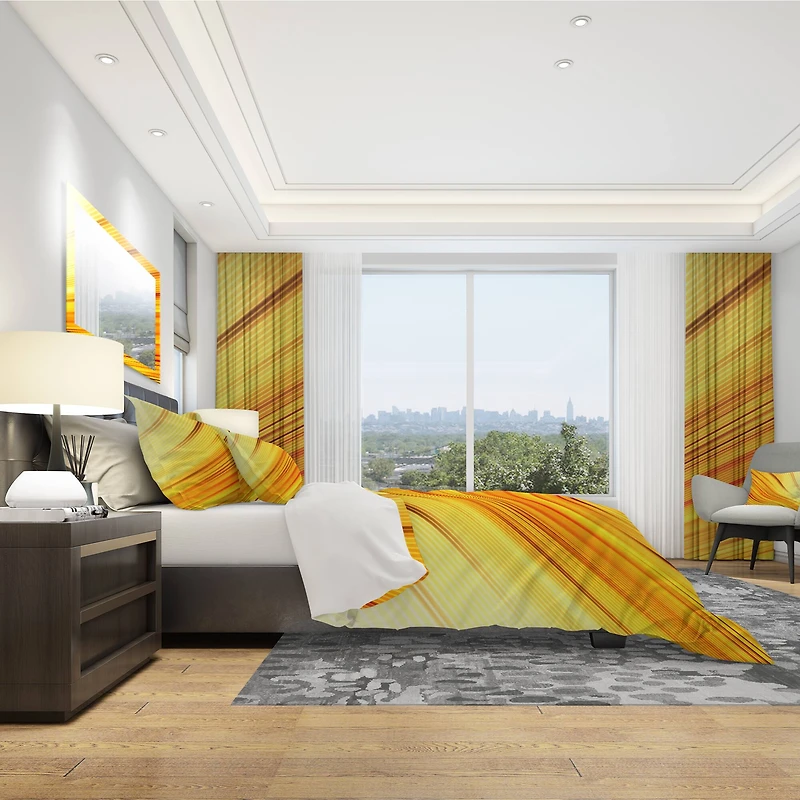 Designart 'Speed of Light' Modern & Contemporary Bedding Set