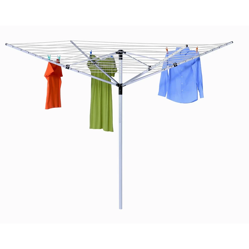 Honey Can Do Aluminum Outdoor Umbrella Dryer, 165ft.