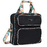 Everything Mary Black & Floral Deluxe Scrapbook Carrying Case