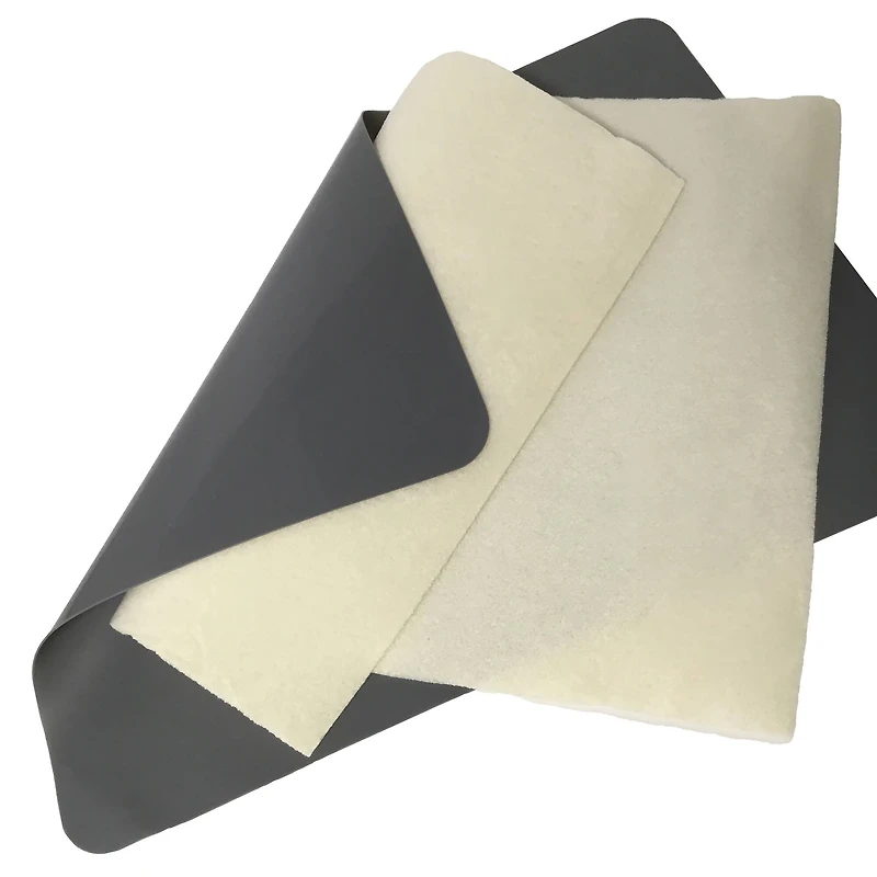 The Beadsmith® BASIC elements™ 11" x 14" Silicone & Fabric Craft Mat Set