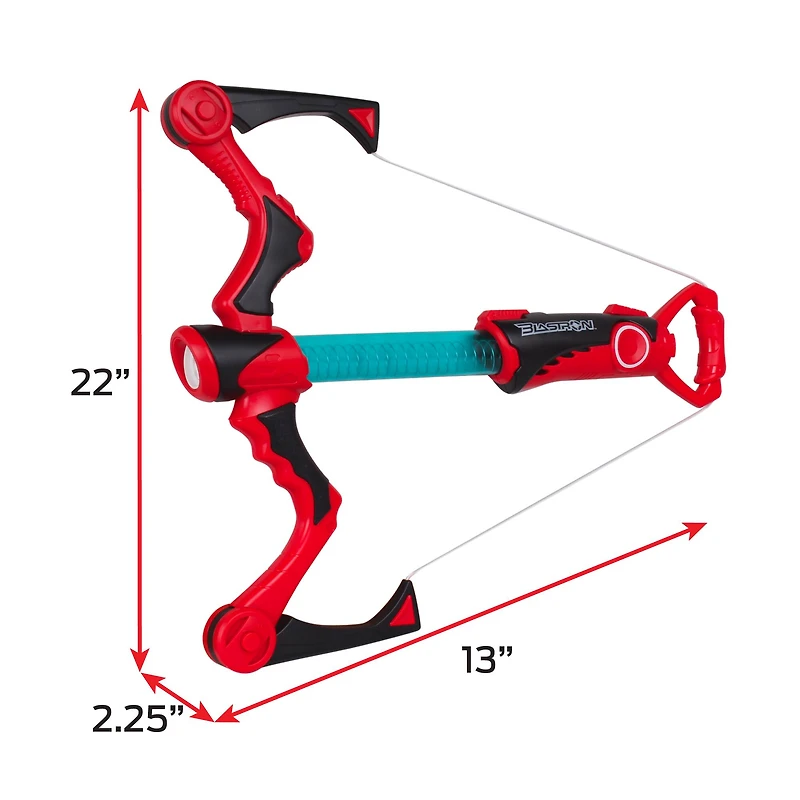 NKOK Blastron™ CannonBall Blaster: Red Compound Bow