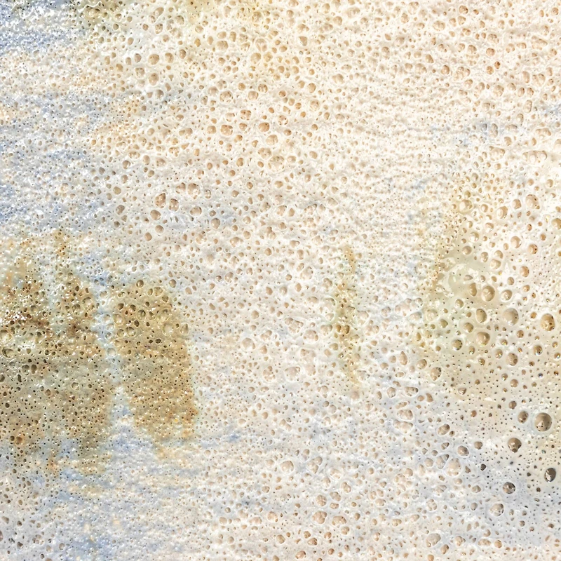 Hello Honey® 12.25" Azure Blue Stoneware Vase