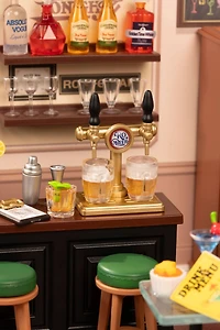 Rolife® Super Creator Leisurely Cheers Bar DIY Miniature Kit