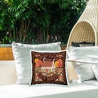 Stupell Industries Crisp Days Fall Phrase Outdoor Printed Pillow