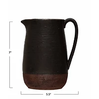 Hello Honey® 2.5qt. Reactive Glaze Stoneware Pitcher