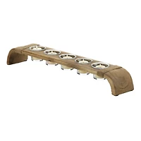 Rustic Wooden Candle Stand 21.25" x 4" x 3