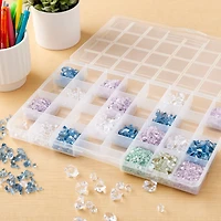 6 Pack: 13.7" No-Spill Craft Storage Organizer by Bead Landing™ 