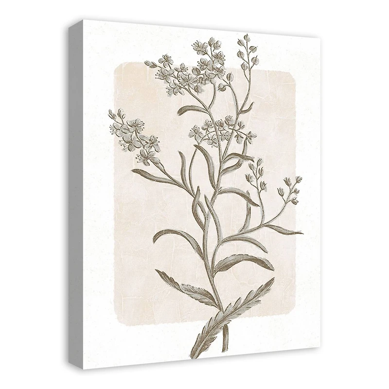Simple Floral Still I 20" x 24" Canvas Wall Art