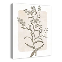 Simple Floral Still I 20" x 24" Canvas Wall Art