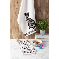 DII® Cat Prints Dishtowel Set