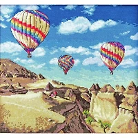 Letistitch Balloons Over Grand Canyon Counted Cross Stitch Kit