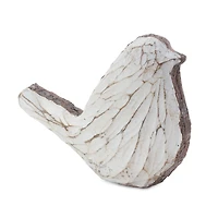 Carved Bird Figurines Set
