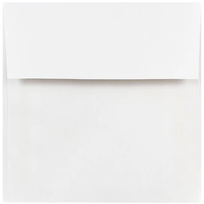 JAM Paper White Square Invitation Envelopes