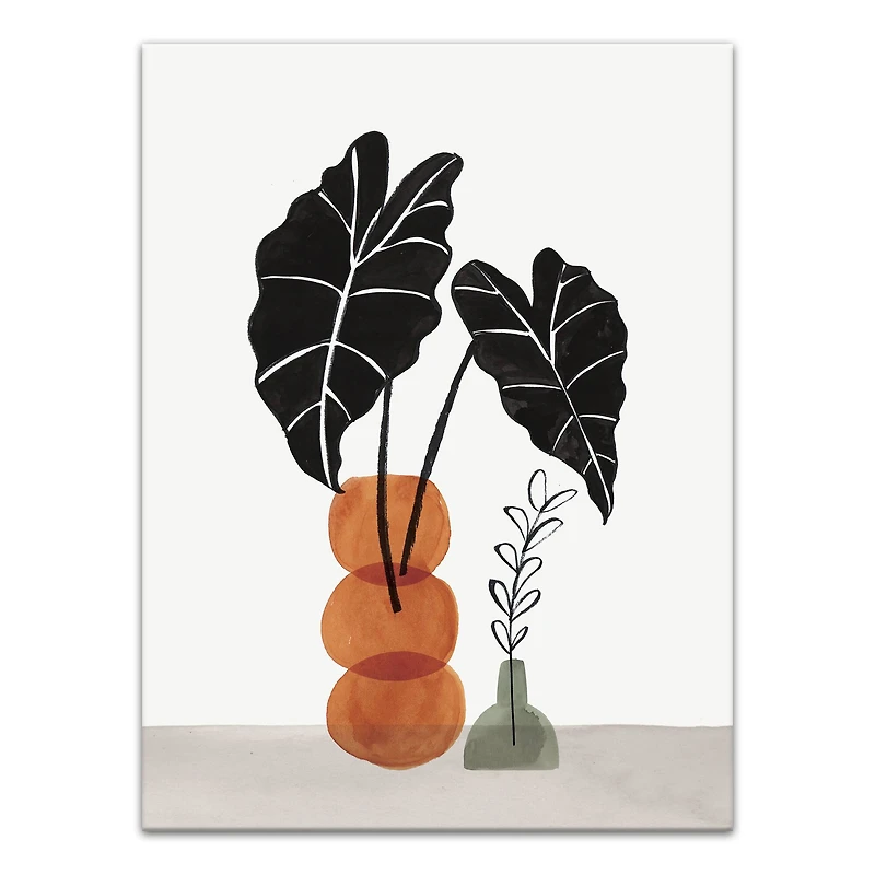 Tropical Arrangements 12" x 16" Canvas Wall Art