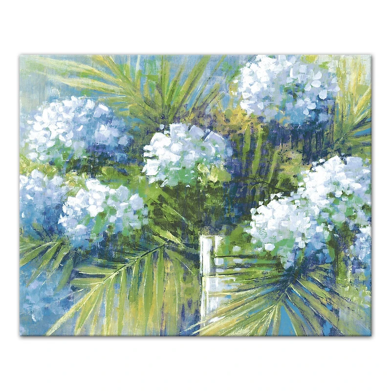 Blue Lilacs 20" x 16" Canvas Wall Art