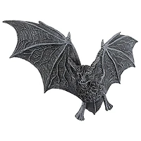 Design Toscano 4" The Vampire Bats of Castle Barbarosa Wall Sculptures Set, 2ct.