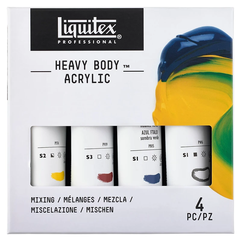 Liquitex® Professional Heavy Body Acrylic Mixing 4 Set