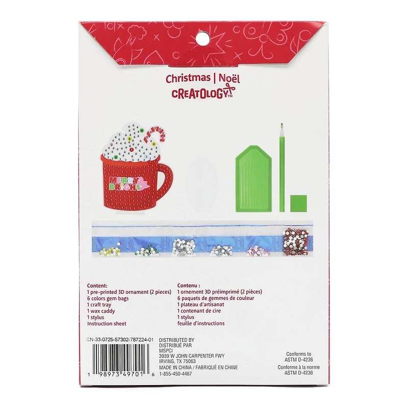 Cocoa Mug Diamond Art Kit by Creatology™