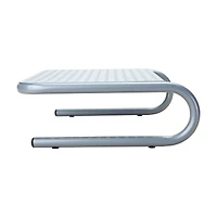 Mind Reader Silver Monitor Stand