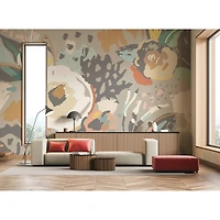 Origin Murals Abstract Floral Wall Mural