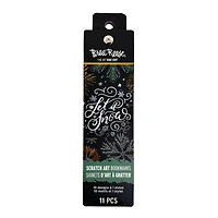 Brea Reese™ Art Deco Holiday Scratch Art Bookmarks