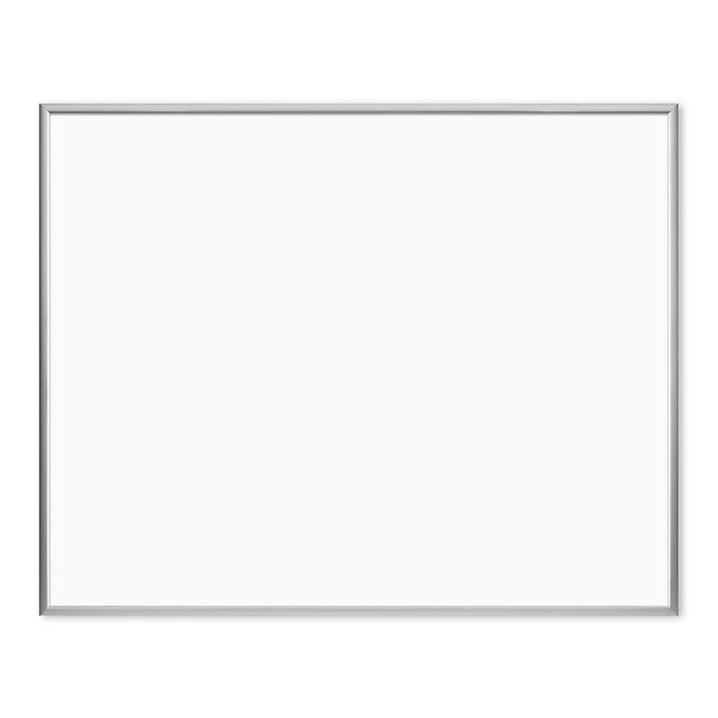 U Brands Silver Aluminum 20" x 16" Framed Magnetic Dry Erase Board