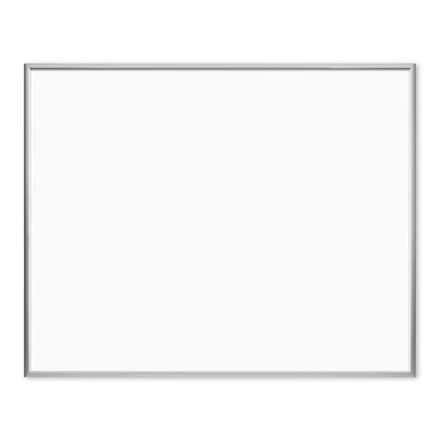 U Brands Silver Aluminum 20" x 16" Framed Magnetic Dry Erase Board