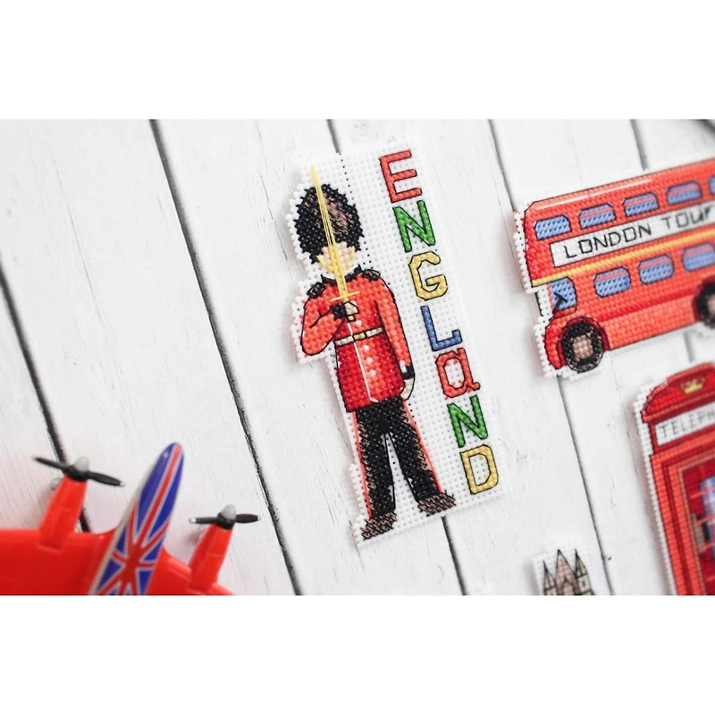 MP Studia England Cross Stitch Kit
