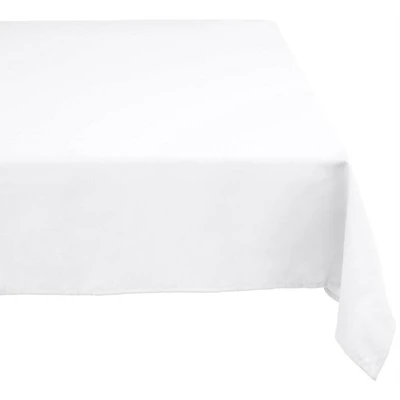 DII® 120" White Polyester Tablecloth